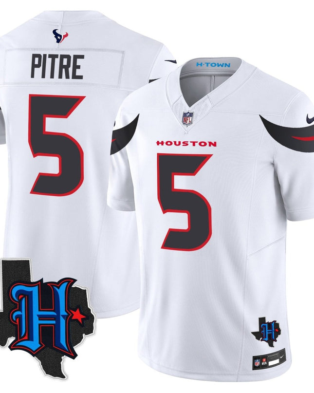 Men's Houston Texans 2025 Texas Patch Vapor Limited Jersey - All Stitched HOUTEX_KDZ - KINDOZY