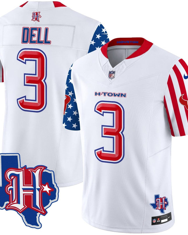 Men's Houston Texans American Style Vapor Limited Jersey - All Stitched HOUTEX_KDZ - KINDOZY