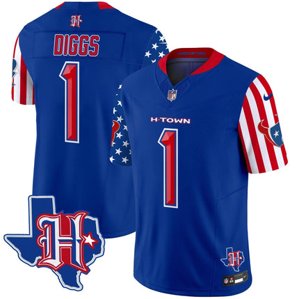 Men's Houston Texans American Style Vapor Limited Jersey - All Stitched HOUTEX_KDZ - KINDOZY