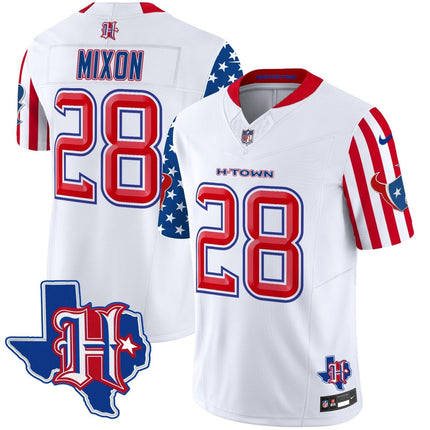 Men's Houston Texans American Style Vapor Limited Jersey - All Stitched HOUTEX_KDZ - KINDOZY