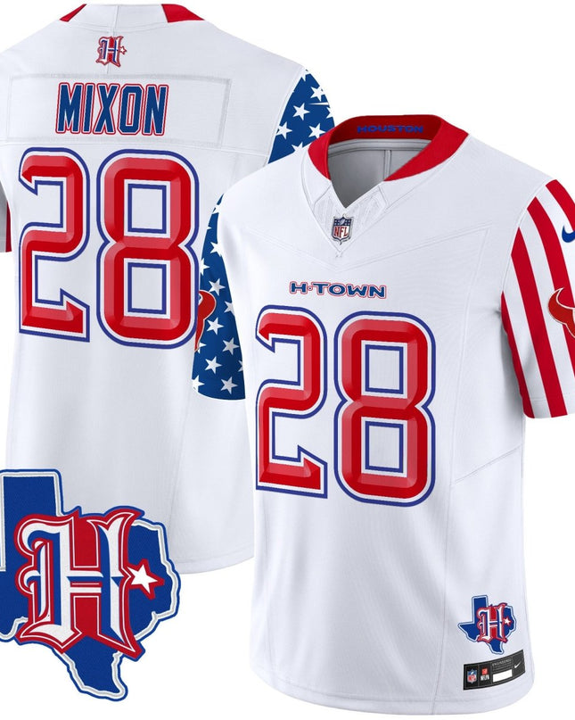 Men's Houston Texans American Style Vapor Limited Jersey - All Stitched HOUTEX_KDZ - KINDOZY