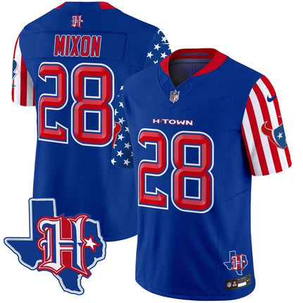 Men's Houston Texans American Style Vapor Limited Jersey - All Stitched HOUTEX_KDZ - KINDOZY