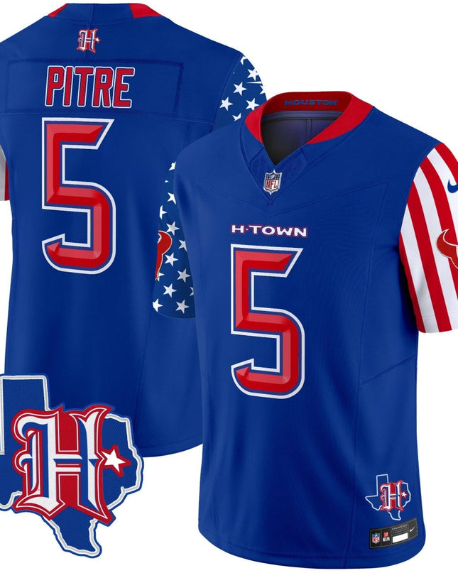 Men's Houston Texans American Style Vapor Limited Jersey - All Stitched HOUTEX_KDZ - KINDOZY