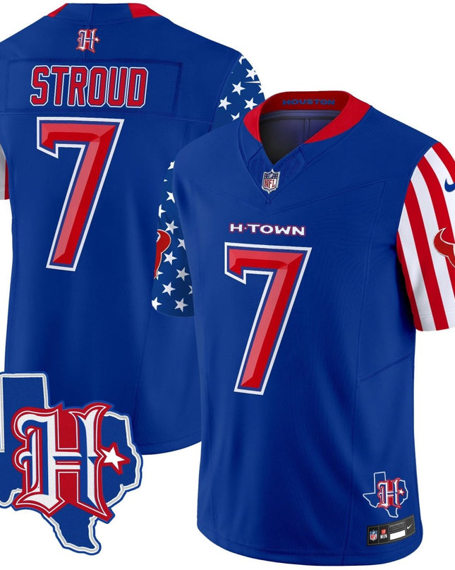 Men's Houston Texans American Style Vapor Limited Jersey - All Stitched HOUTEX_KDZ - KINDOZY