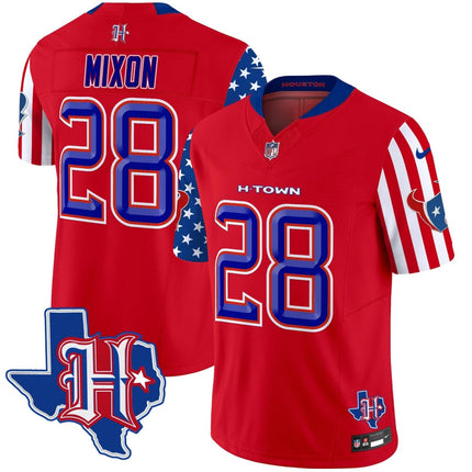 Men's Houston Texans American Style Vapor Limited Jersey - All Stitched HOUTEX_KDZ - KINDOZY
