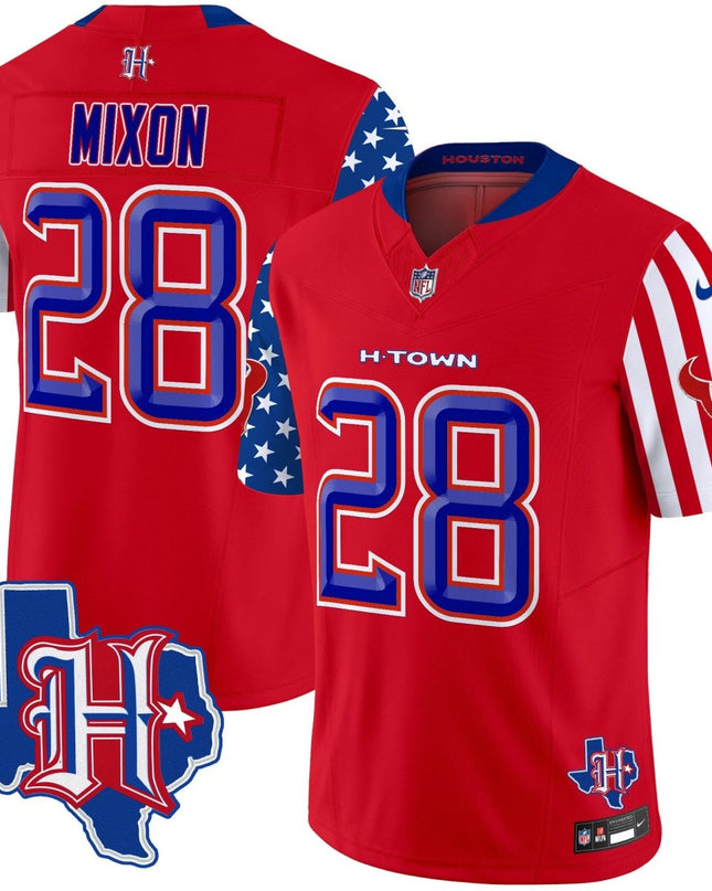 Men's Houston Texans American Style Vapor Limited Jersey - All Stitched HOUTEX_KDZ - KINDOZY