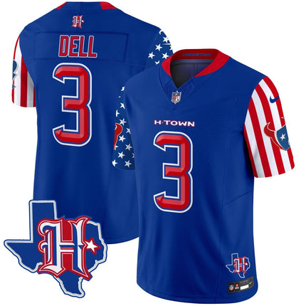 Men's Houston Texans American Style Vapor Limited Jersey - All Stitched HOUTEX_KDZ - KINDOZY