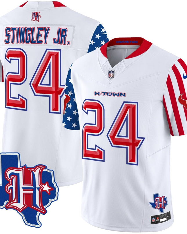 Men's Houston Texans American Style Vapor Limited Jersey - All Stitched HOUTEX_KDZ - KINDOZY
