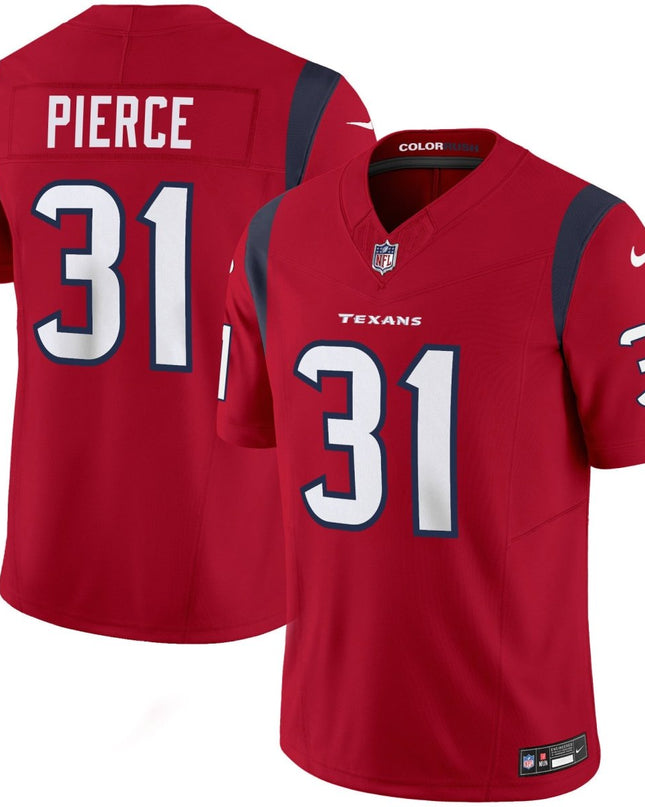 Men's Houston Texans Color Rush Legend Vapor Jersey - All Stitched HOUTEX_KDZ - KINDOZY