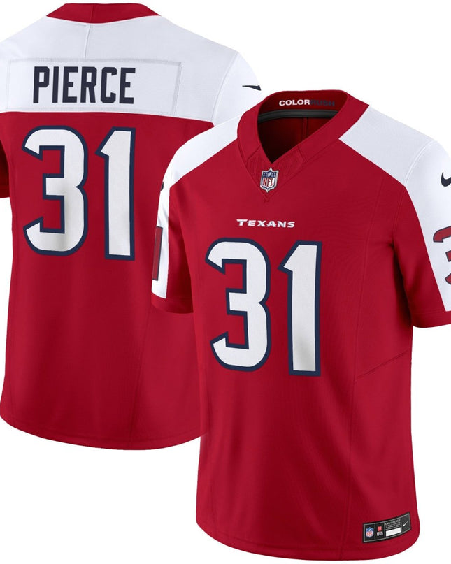 Men's Houston Texans Color Rush Legend Vapor Jersey - All Stitched HOUTEX_KDZ - KINDOZY