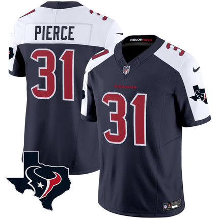 Men's Houston Texans Color Rush Legend Vapor Jersey V2 - All Stitched HOUTEX_KDZ - KINDOZY