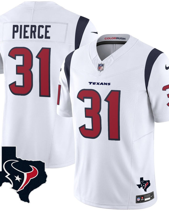 Men's Houston Texans Color Rush Legend Vapor Jersey V2 - All Stitched HOUTEX_KDZ - KINDOZY