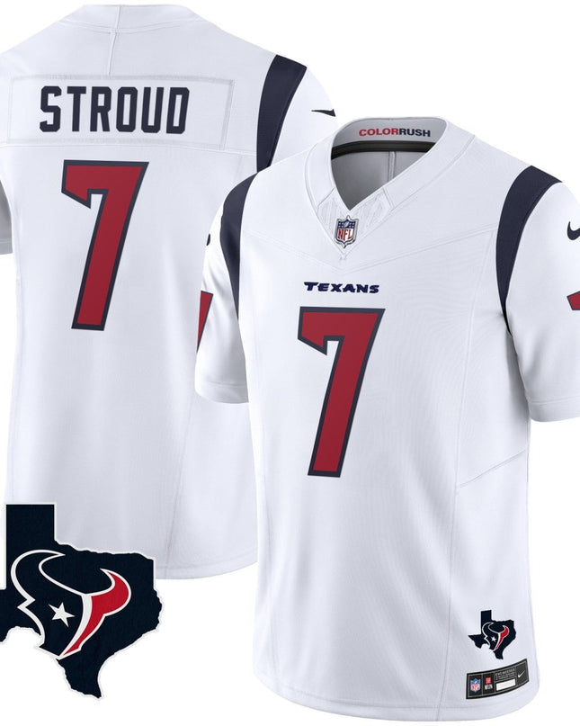 Men's Houston Texans Color Rush Legend Vapor Jersey V2 - All Stitched HOUTEX_KDZ - KINDOZY