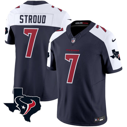 Men's Houston Texans Color Rush Legend Vapor Jersey V2 - All Stitched HOUTEX_KDZ - KINDOZY