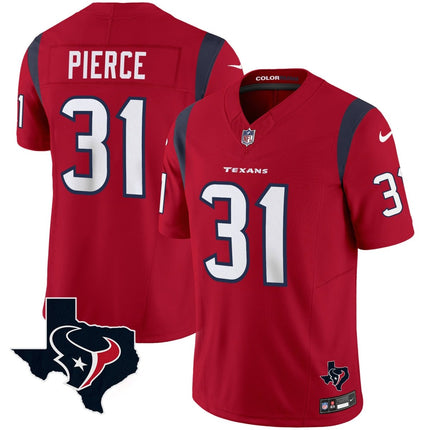 Men's Houston Texans Color Rush Legend Vapor Jersey V2 - All Stitched HOUTEX_KDZ - KINDOZY