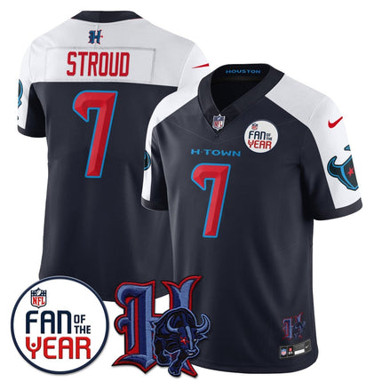 Men's Houston Texans "Fan Of The Year" Jersey - All Stitched HOUTEX_KDZ - KINDOZY