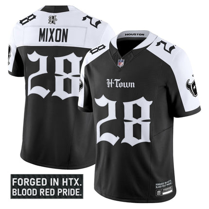 Men's Houston Texans 'Gothic Lone Star Shadows Edition' Vapor Limited Jersey - All Stitched HOUTEX_KDZ - KINDOZY