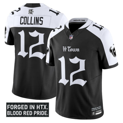 Men's Houston Texans 'Gothic Lone Star Shadows Edition' Vapor Limited Jersey - All Stitched HOUTEX_KDZ - KINDOZY
