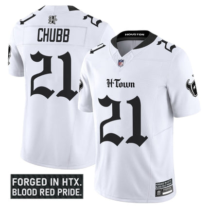 Men's Houston Texans 'Gothic Lone Star Shadows Edition' Vapor Limited Jersey - All Stitched HOUTEX_KDZ - KINDOZY