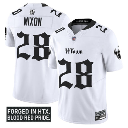 Men's Houston Texans 'Gothic Lone Star Shadows Edition' Vapor Limited Jersey - All Stitched HOUTEX_KDZ - KINDOZY