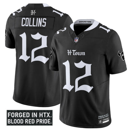 Men's Houston Texans 'Gothic Lone Star Shadows Edition' Vapor Limited Jersey - All Stitched HOUTEX_KDZ - KINDOZY