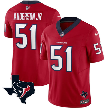 Men's Houston Texans Vapor Limited Jersey - All Stitched HOUTEX_KDZ - KINDOZY