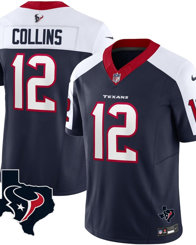 Men's Houston Texans Vapor Limited Jersey V8 - All Stitched HOUTEX_KDZ - KINDOZY