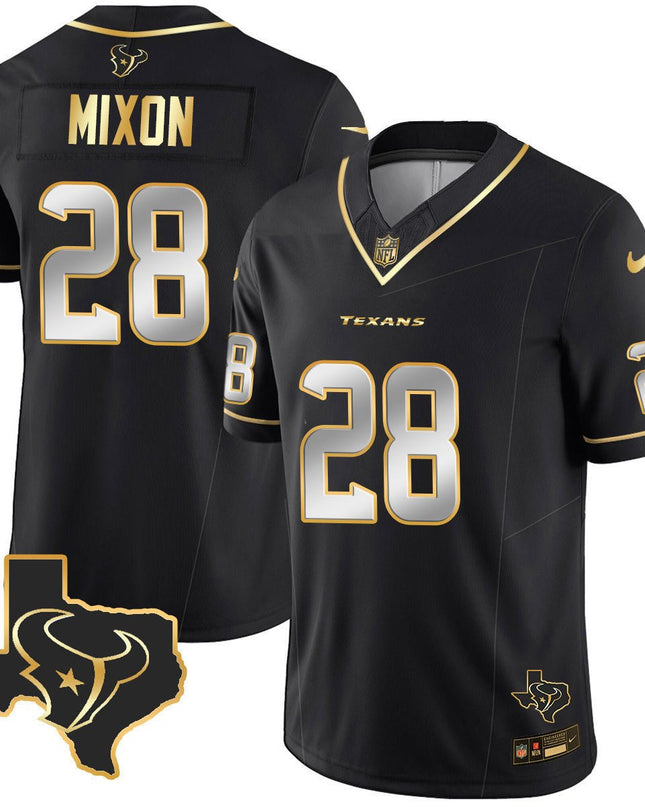 Men's Houston Texans Vapor Limited Jersey V8 - All Stitched HOUTEX_KDZ - KINDOZY