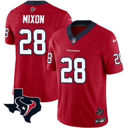 Men's Houston Texans Vapor Limited Jersey V8 - All Stitched HOUTEX_KDZ - KINDOZY
