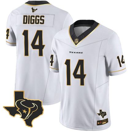 Men's Houston Texans Vapor Limited Jersey V8 - All Stitched HOUTEX_KDZ - KINDOZY