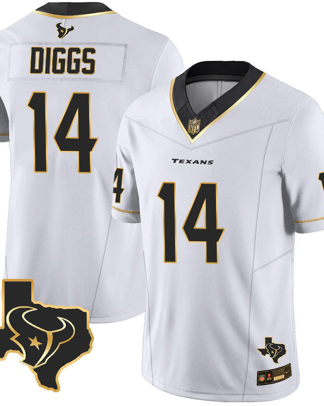 Men's Houston Texans Vapor Limited Jersey V8 - All Stitched HOUTEX_KDZ - KINDOZY