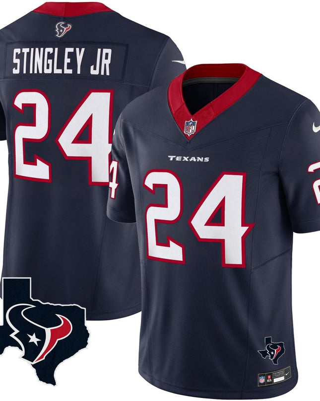 Men's Houston Texans Vapor Limited Jersey V8 - All Stitched HOUTEX_KDZ - KINDOZY
