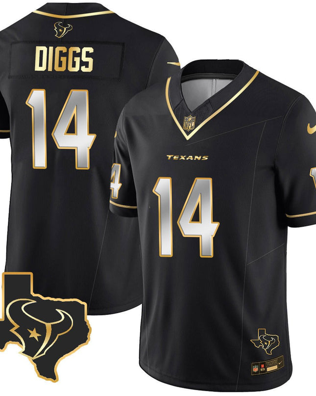 Men's Houston Texans Vapor Limited Jersey V8 - All Stitched HOUTEX_KDZ - KINDOZY