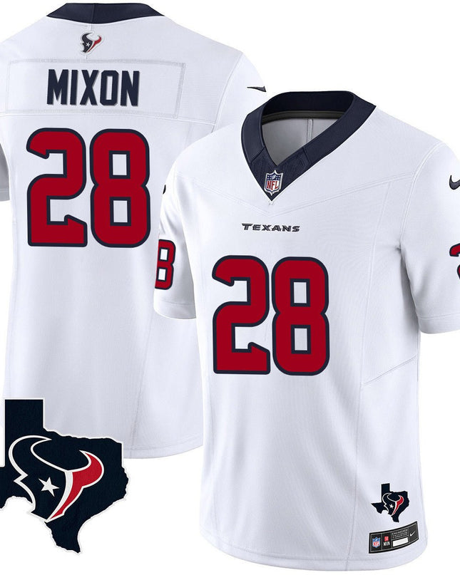 Men's Houston Texans Vapor Limited Jersey V8 - All Stitched HOUTEX_KDZ - KINDOZY