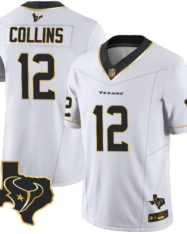 Men's Houston Texans Vapor Limited Jersey V8 - All Stitched HOUTEX_KDZ - KINDOZY