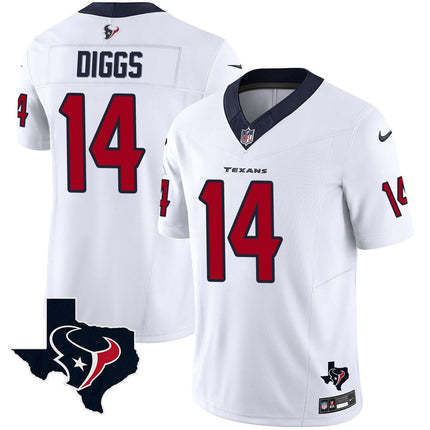 Men's Houston Texans Vapor Limited Jersey V8 - All Stitched HOUTEX_KDZ - KINDOZY
