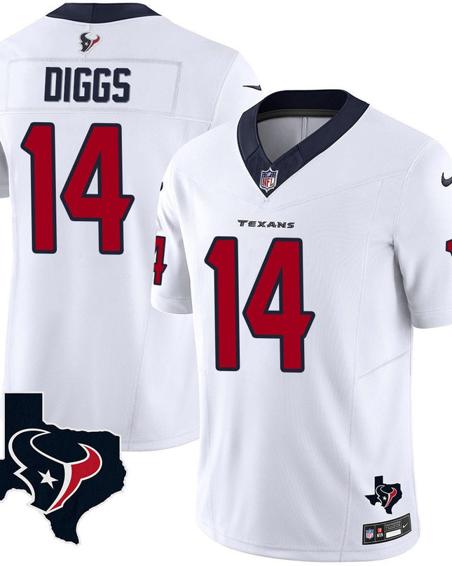 Men's Houston Texans Vapor Limited Jersey V8 - All Stitched HOUTEX_KDZ - KINDOZY