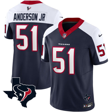 Men's Houston Texans Vapor Limited Jersey V8 - All Stitched HOUTEX_KDZ - KINDOZY