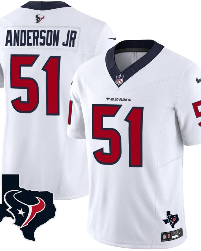 Men's Houston Texans Vapor Limited Jersey V8 - All Stitched HOUTEX_KDZ - KINDOZY
