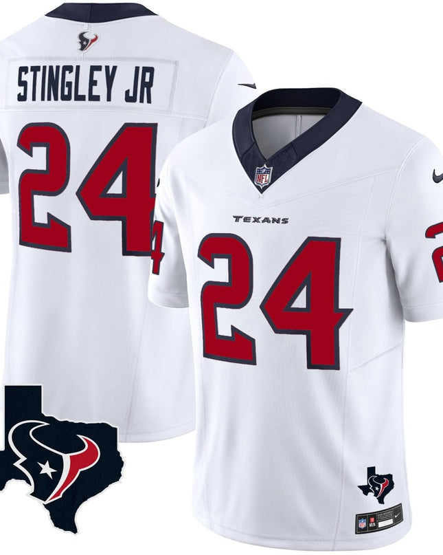 Men's Houston Texans Vapor Limited Jersey V8 - All Stitched HOUTEX_KDZ - KINDOZY