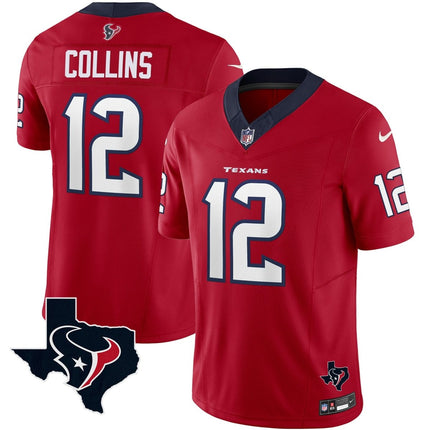 Men's Houston Texans Vapor Limited Jersey V8 - All Stitched HOUTEX_KDZ - KINDOZY