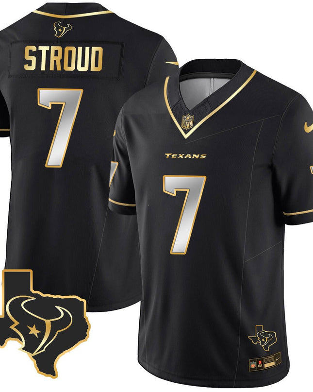Men's Houston Texans Vapor Limited Jersey V8 - All Stitched HOUTEX_KDZ - KINDOZY