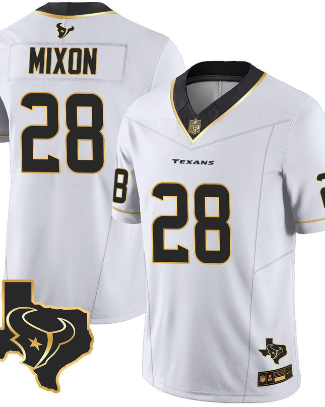 Men's Houston Texans Vapor Limited Jersey V8 - All Stitched HOUTEX_KDZ - KINDOZY