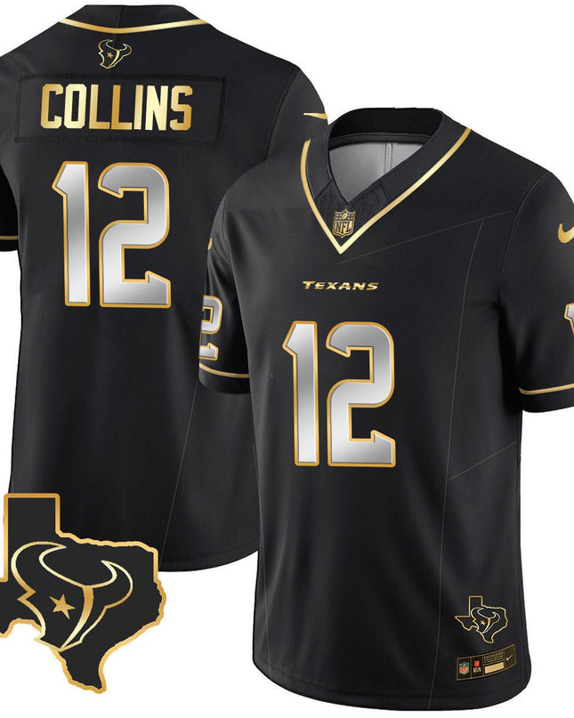 Men's Houston Texans Vapor Limited Jersey V8 - All Stitched HOUTEX_KDZ - KINDOZY