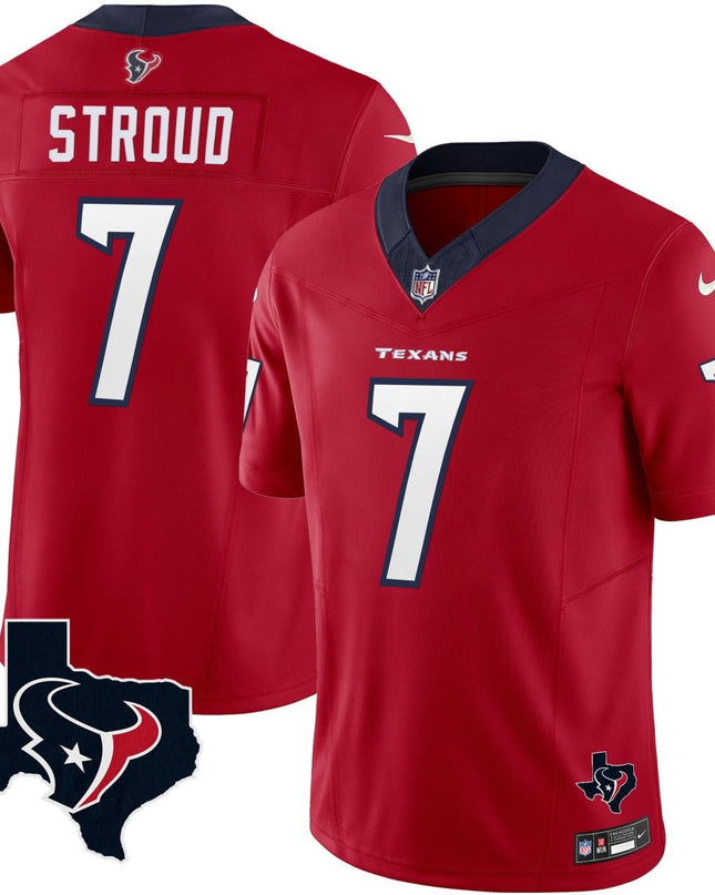 Men's Houston Texans Vapor Limited Jersey V8 - All Stitched HOUTEX_KDZ - KINDOZY