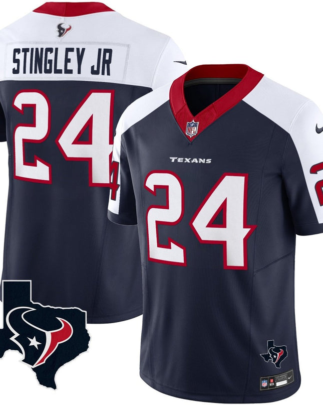 Men's Houston Texans Vapor Limited Jersey V8 - All Stitched HOUTEX_KDZ - KINDOZY