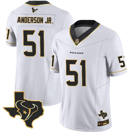 Men's Houston Texans Vapor Limited Jersey V8 - All Stitched HOUTEX_KDZ - KINDOZY