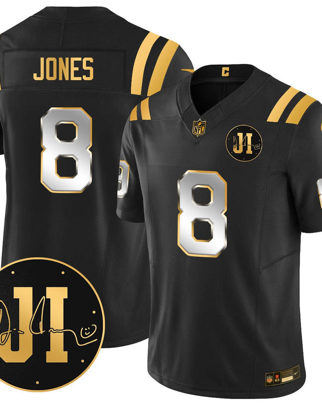 Men's Indianapolis Colts Limited 2025 Jersey - Memorial Patch for Jim Irsay - All Stitched INDCOL_KDZ - KINDOZY