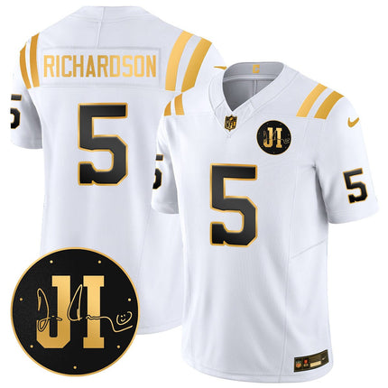 Men's Indianapolis Colts Limited 2025 Jersey - Memorial Patch for Jim Irsay - All Stitched INDCOL_KDZ - KINDOZY