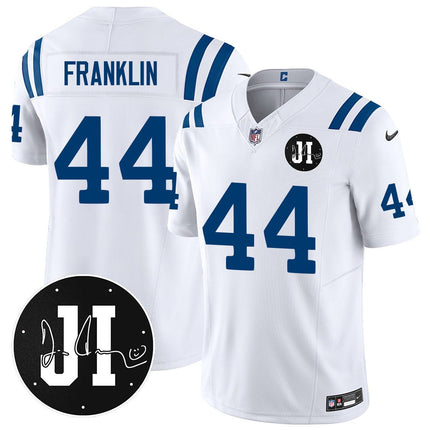 Men's Indianapolis Colts Limited 2025 Jersey - Memorial Patch for Jim Irsay - All Stitched INDCOL_KDZ - KINDOZY